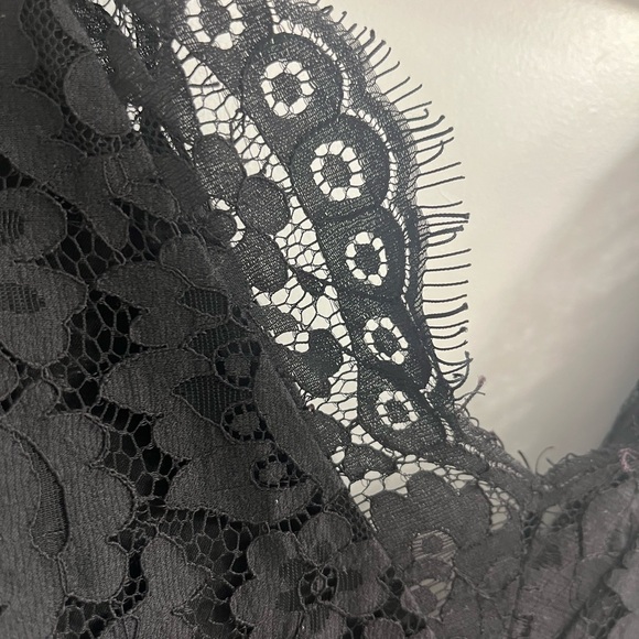 Marciano Black Lace Mini Dress - Picture 2 of 5